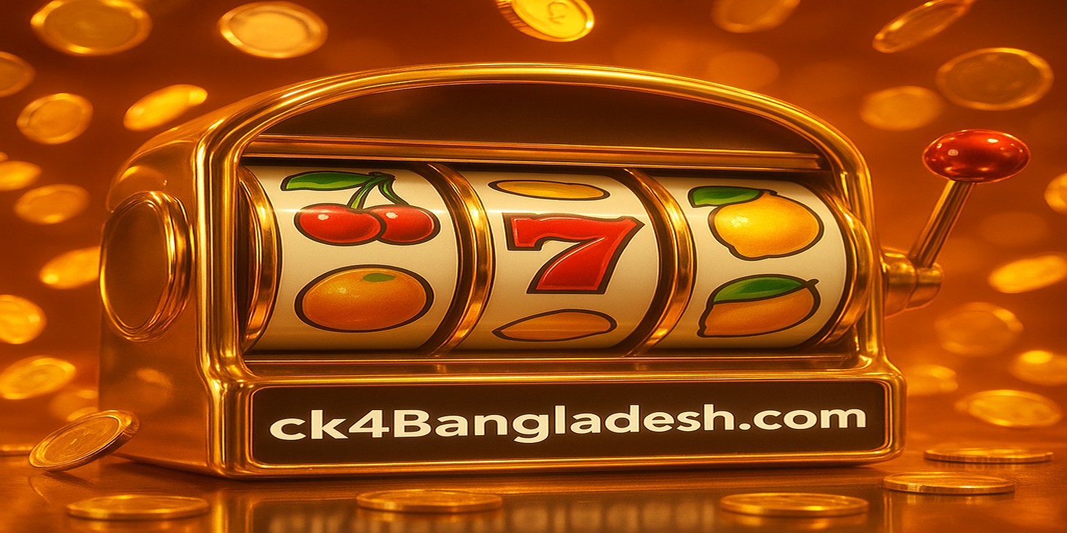 স্লট খেলার সময় একজন উত্সাহী নারী